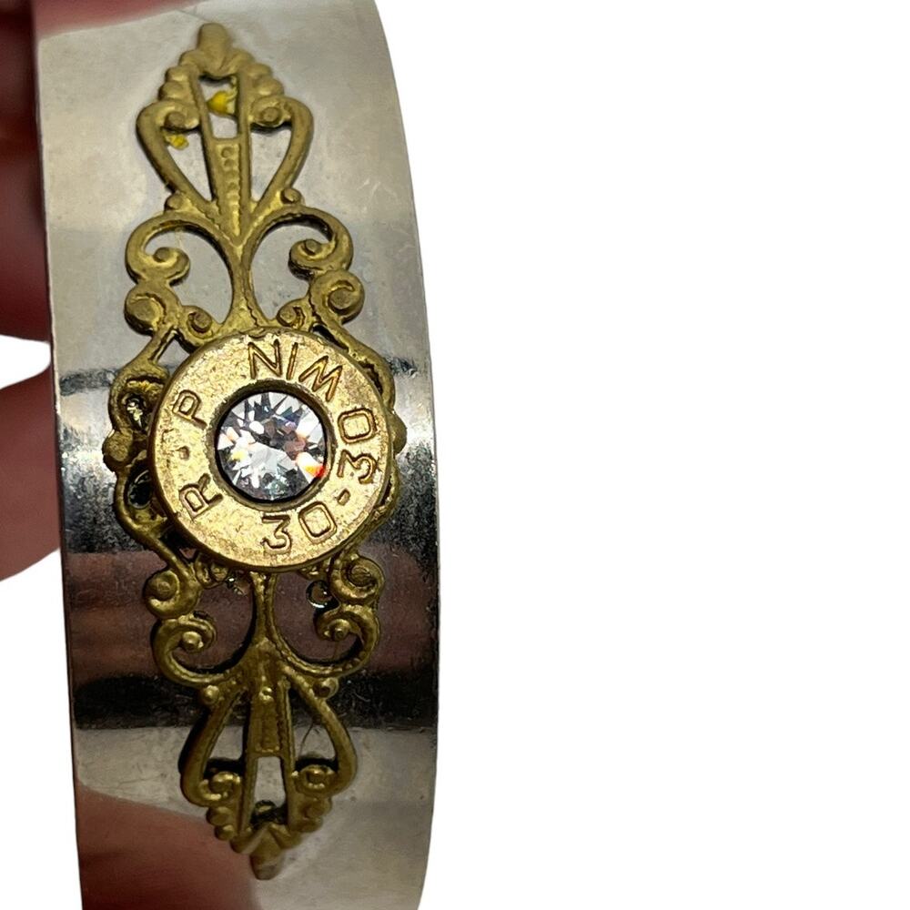 Statement Bullet Cuff Bracelet - image 7